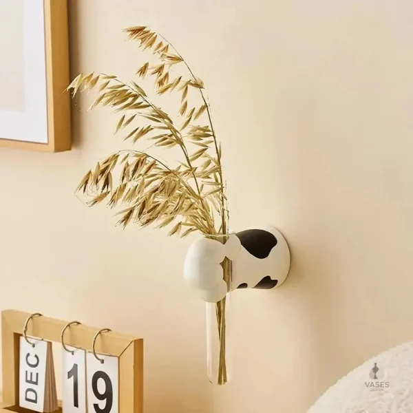 Vase mural élégant pour plantes et fleurs