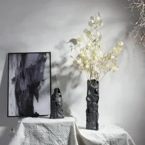 Vase décoratif pour fleurs avec style contemporain