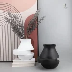 Vase abstrait au design contemporain unique