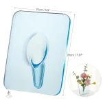 Vase transparent léger, parfait pour tous les espaces