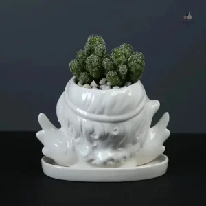 Vase en forme d'ange, design artistique pour la maison