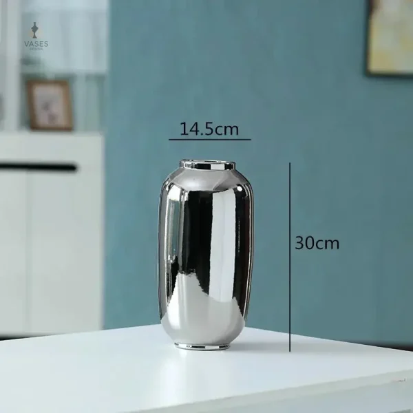 Vase brillant pour centre de table