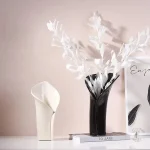 Vase arum idéal pour fleurs fraîches ou séchées