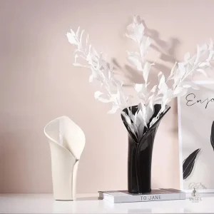 Vase arum idéal pour fleurs fraîches ou séchées