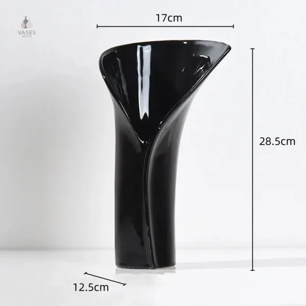 Vase arum de couleur neutre pour tous les décors