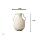 Vase avec design épuré et poignée intégrée