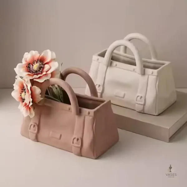 Vase bag élégant en forme de sac