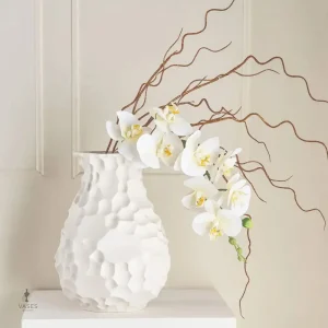 Vase blanc design moderne