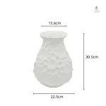 Vase blanc pour décoration intérieure