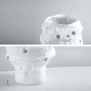 Vase blanc minimaliste, ajout chic à votre espace