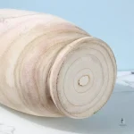 Vase en bois, pièce maîtresse pour table