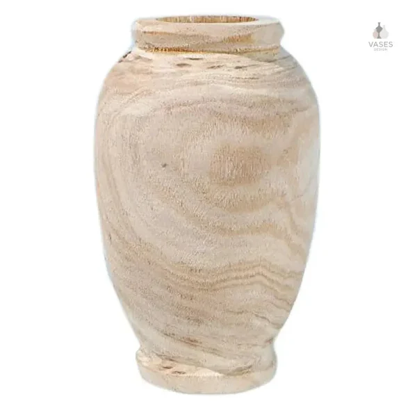 Vase en bois, accessoire décoratif polyvalent