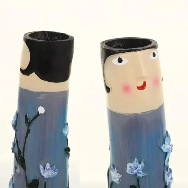 Vase amusant bonhomme, ajout de personnalité à votre déco