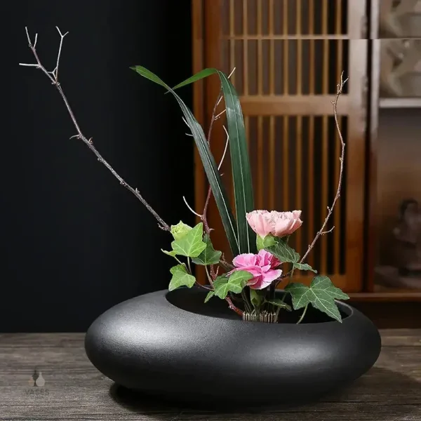 Vase décoratif pour bonsaï avec design élégant