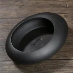 Vase en céramique pour présentation de bonsaï