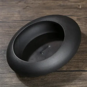 Vase en céramique pour présentation de bonsaï