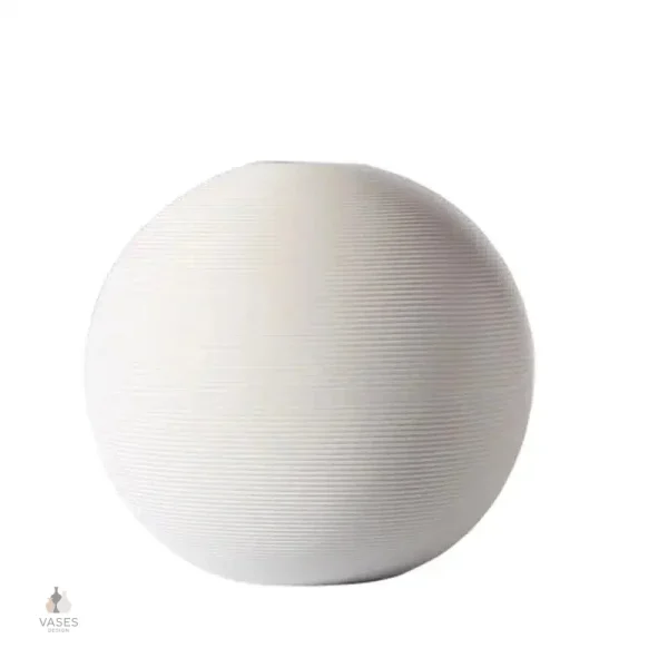 Vase boule, accessoire déco contemporain