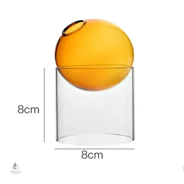 Vase boule pour arrangements floraux