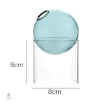Vase boule moderne en verre