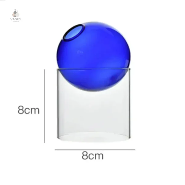 Vase en verre pour intérieur chic