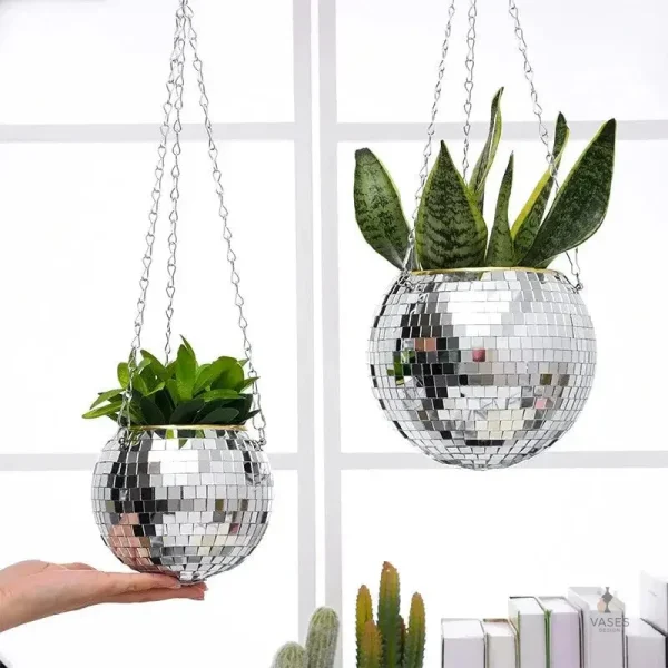 Vase boule moderne pour décoration intérieure