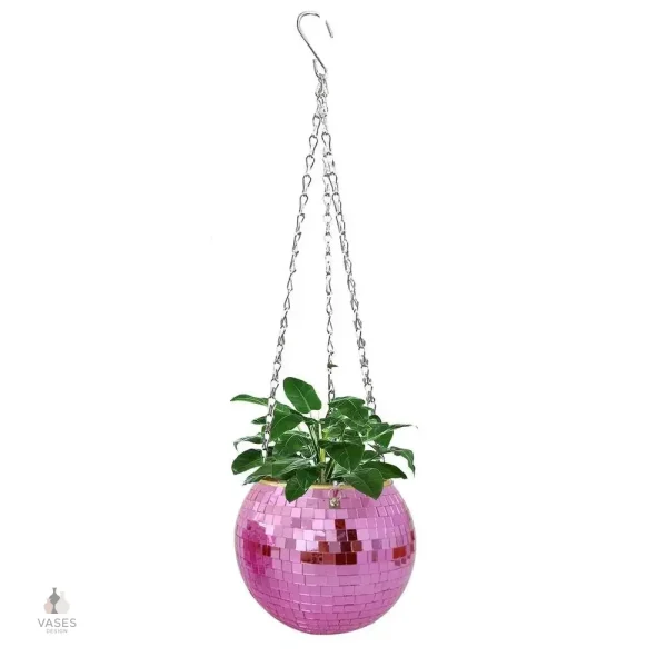 Vase boule en suspension pour un intérieur chic