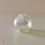 Vase en verre rond, idéal pour fleurs et plantes