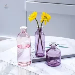 Vase en verre élégant