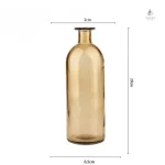 Vase en verre pour fleurs