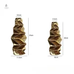 Vase brillant avec finition lisse