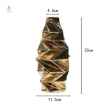 Vase brillant comme pièce maîtresse décorative