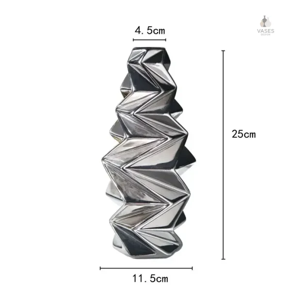 Vase brillant qui attire l'attention dans un espace