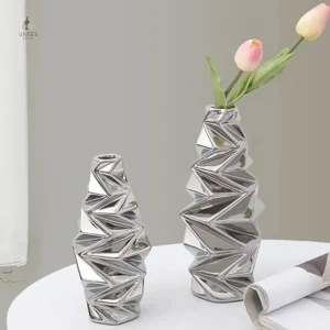 Vase brillant décoratif pour intérieur moderne
