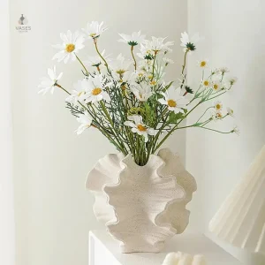 Vase centre de table en céramique design