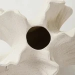 Vase centre de table en métal minimaliste