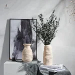 Vase céramique artisanal avec finitions soignées