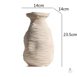 Vase céramique décoratif, touche vintage pour intérieur