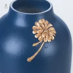 Accessoire décoratif en céramique, couleur bleue