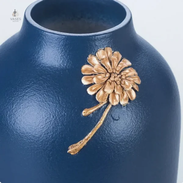Accessoire décoratif en céramique, couleur bleue