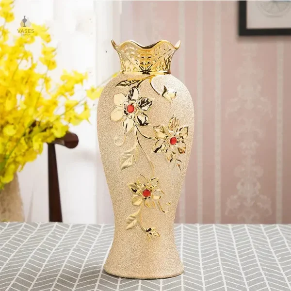 Vase céramique au style contemporain