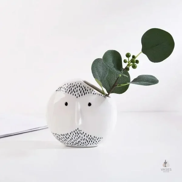 Vase céramique design forme arrondie