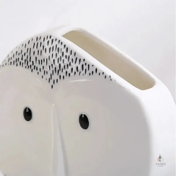 Vase céramique sphérique pour décoration intérieure