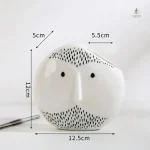Vase en céramique avec finition lisse
