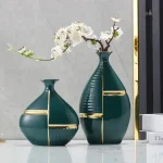 Vase en céramique contemporain pour décoration