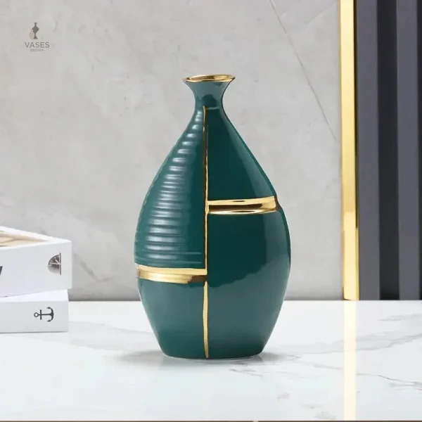 Vase céramique élégant, accessoire décoratif