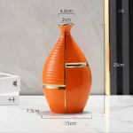 Vase moderne en céramique pour fleurs