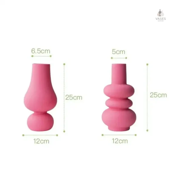 Vase rose, parfait pour la décoration intérieure
