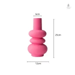 Vase rose, idéal pour fleurs ou décoration