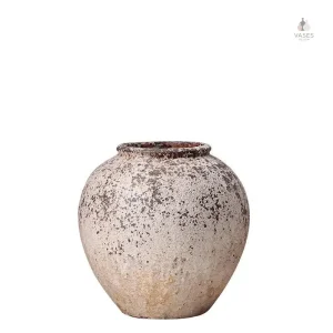 Vase décoratif en céramique au design ancien