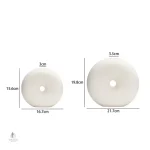 Vase cercle design, ajout contemporain pour votre espace